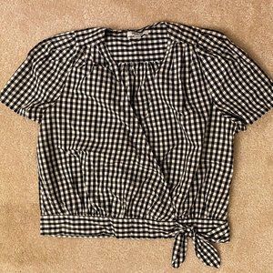 Women's Checkered Blouse
